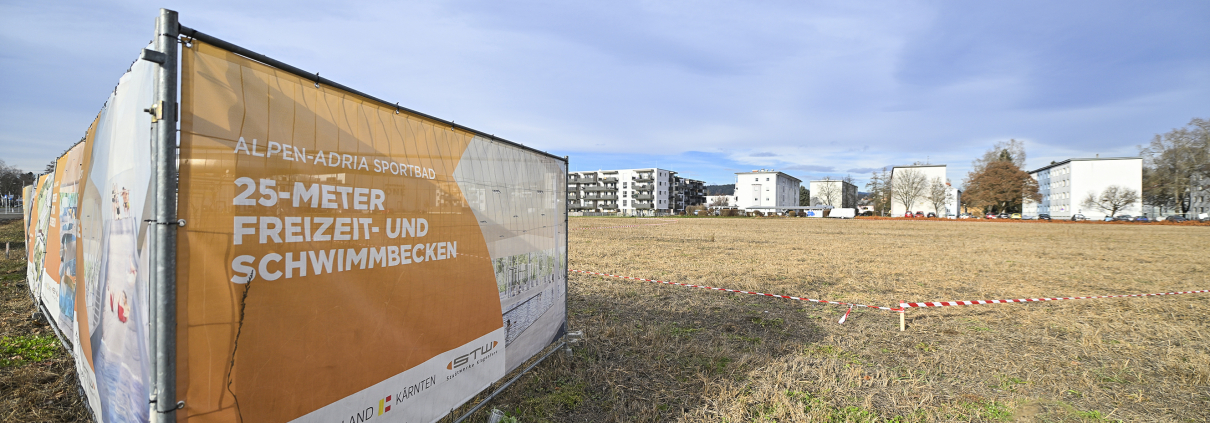 Baugrund Neues Hallenbad