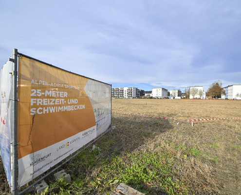 Baugrund Neues Hallenbad