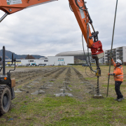 Neues Hallenbad Kampfmittelerkundung