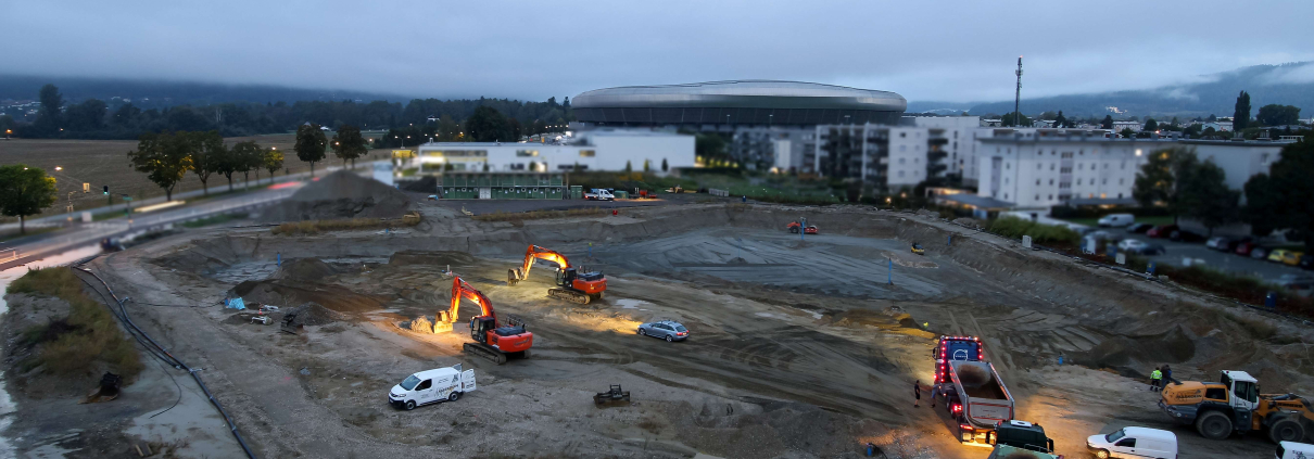 Hallenbad Baustelle 09/26