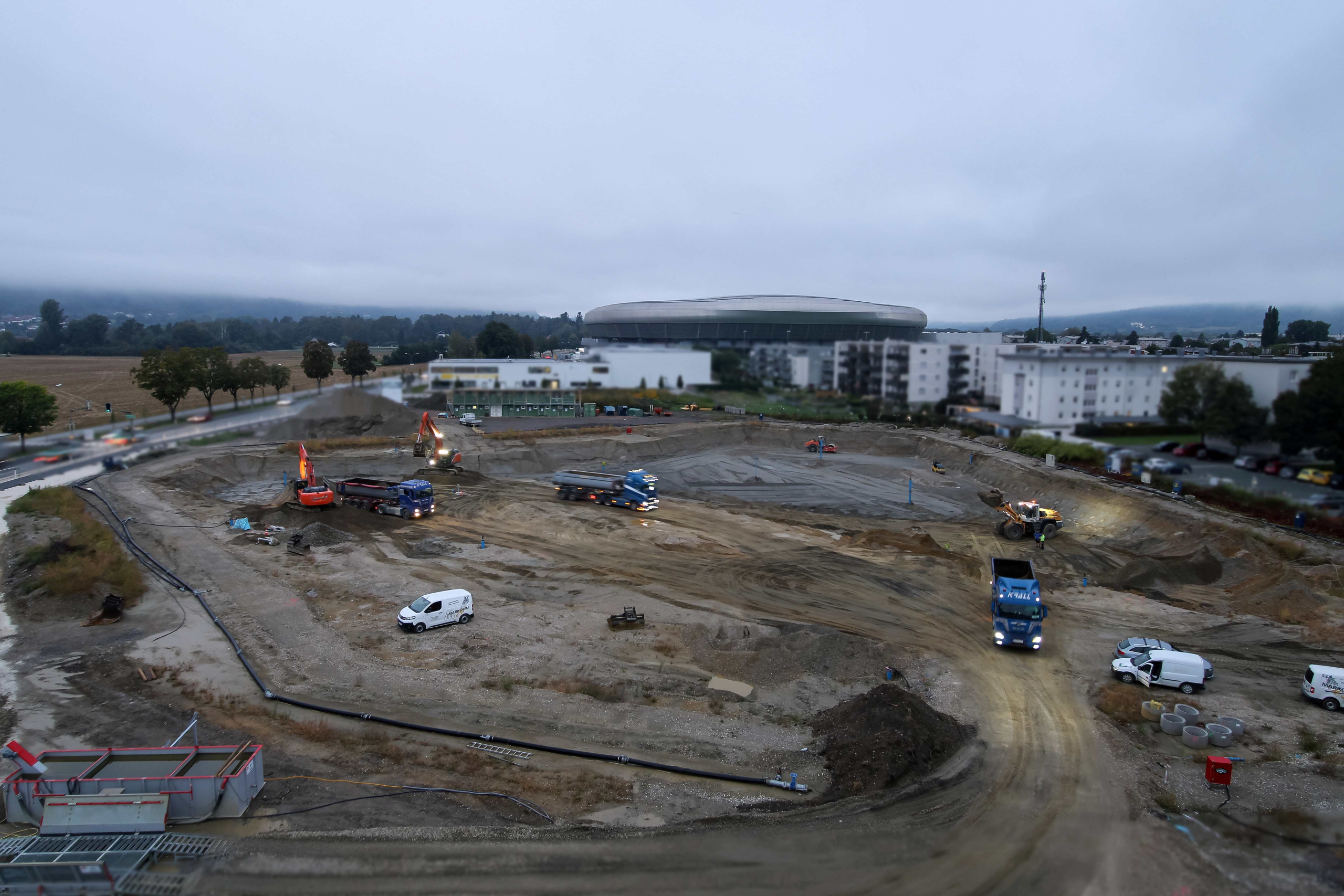 Hallenbad Baustelle 09/26