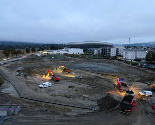 Hallenbad Baustelle 09/26