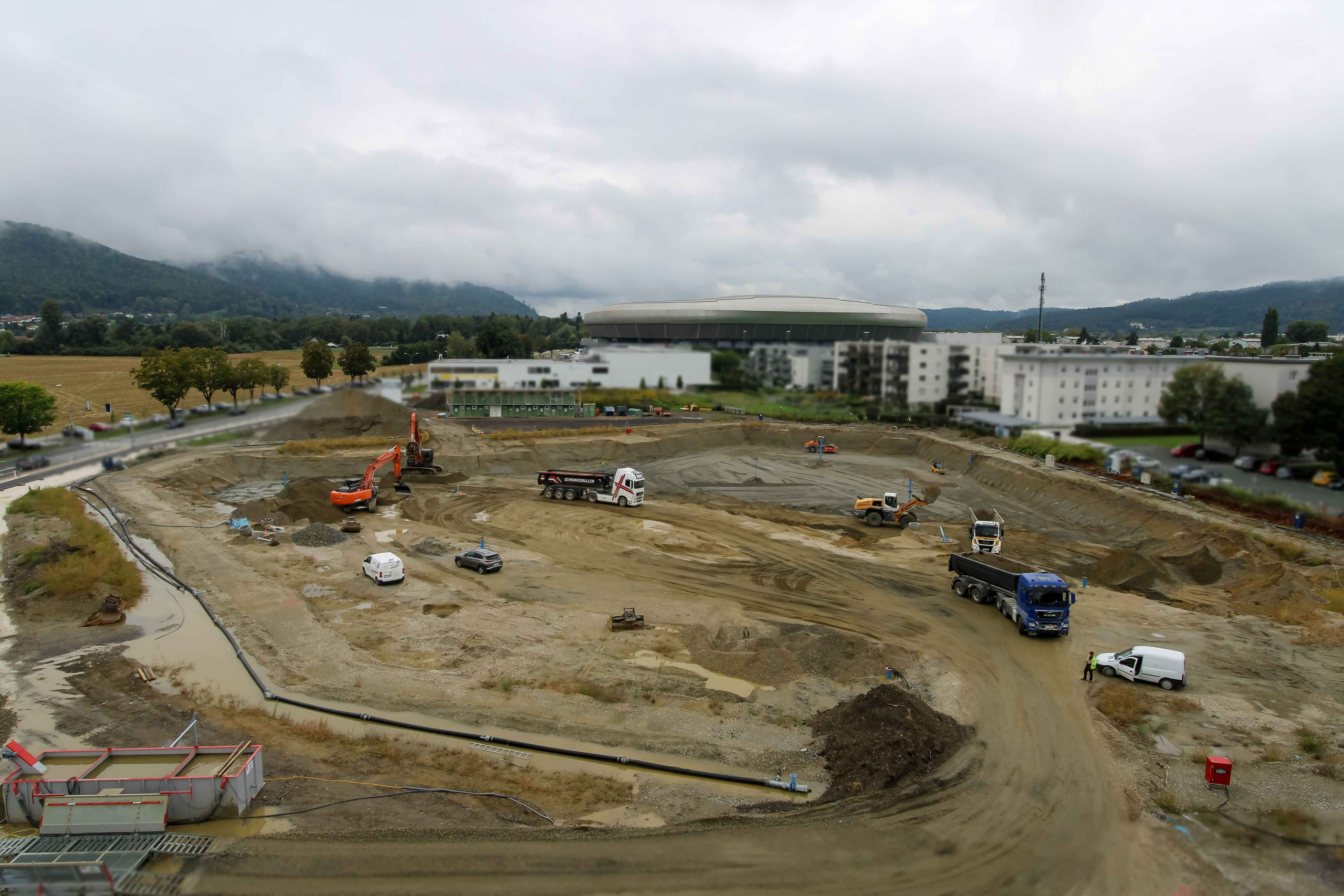 Hallenbad Baustelle 09/26